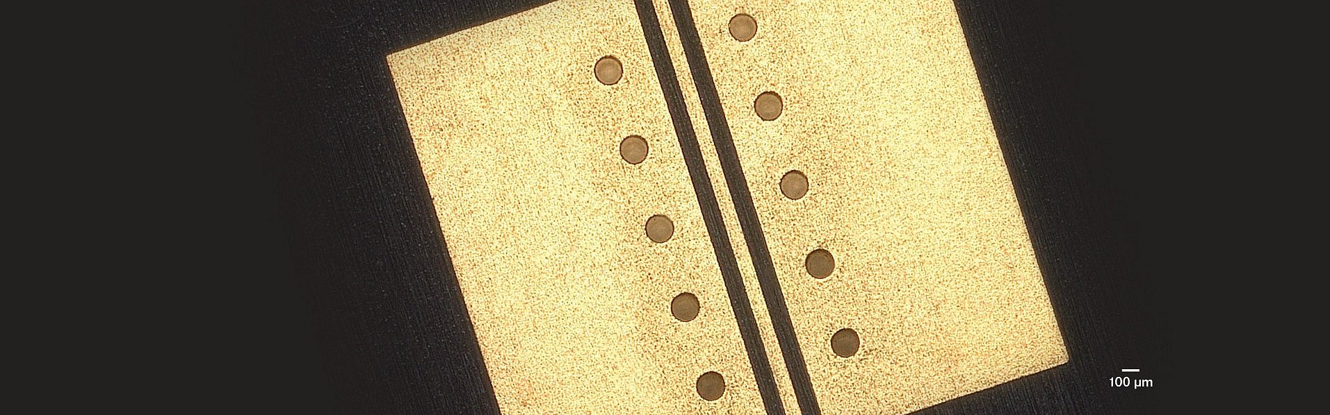 [Translate to USA:] Grounded Co-planar waveguide GCPW