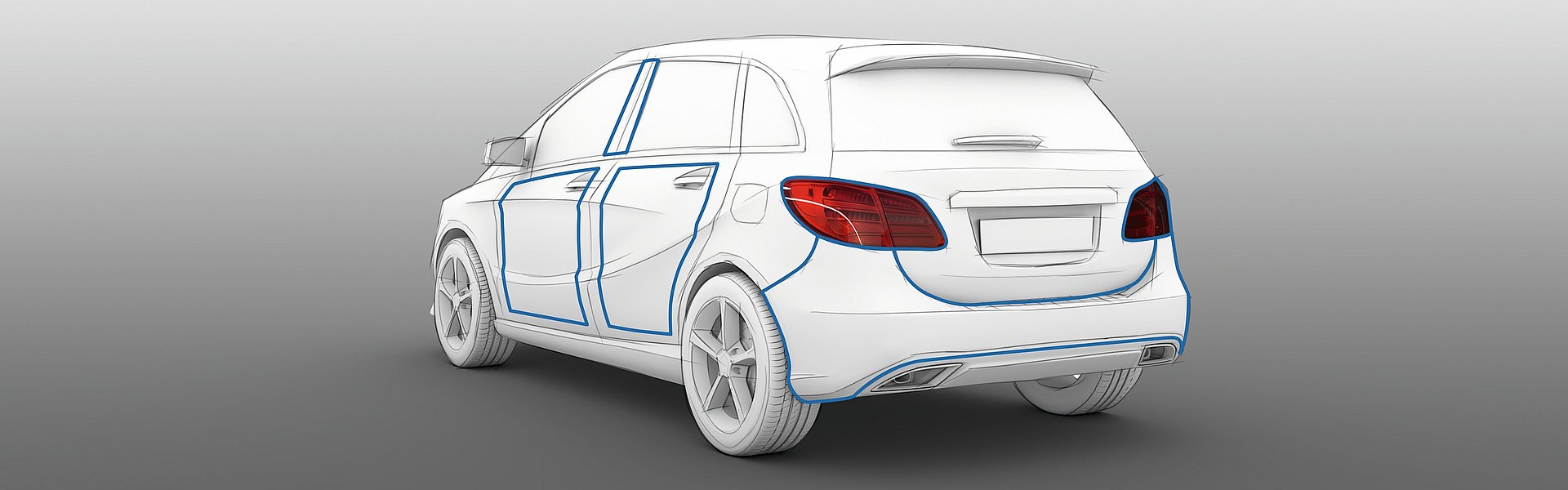 [Translate to USA:] Lasergeschweißte Automotive-Bauteile