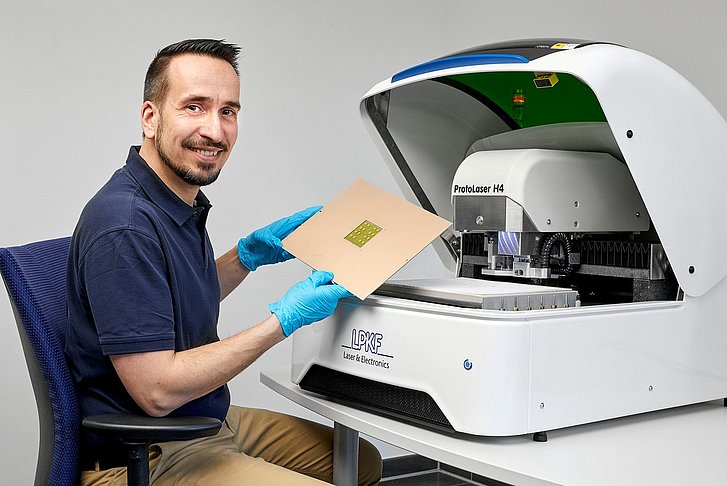 Top results in the electronics laboratory - the new LPKF ProtoLaser 