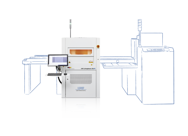 LPKF CuttingMaster 2000 -- automated handling LPKF CuttingMaster 2000 -- automated handling