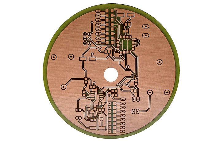 PCB depaneling with a Circuit board plotter